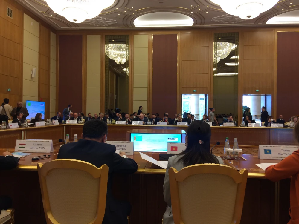 "ÝHHG ÇÄGINDE HOWPSUZLYGY, DURNUKLYLYGY WE DIALOGY BERKITMEKDE BITARAP DÖWLETLERIŇ ORNY" ATLY HALKARA MASLAHAT GEÇIRILDI